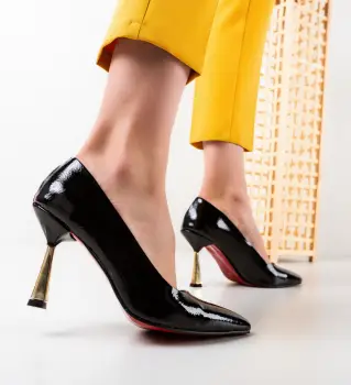 Pantofi dama Lalaza Negri 2 imagine