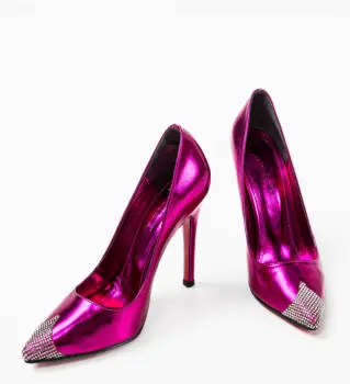 Pantofi dama Laputc Fuchsia imagine