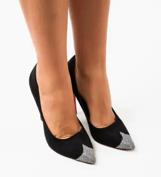 Pantofi dama Laputc Negri 2 imagine