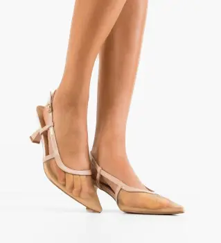 Pantofi dama Laure Nude imagine