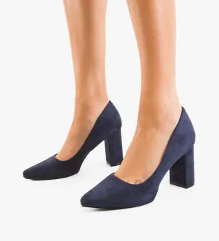 Pantofi dama Lebray Bleumarin imagine