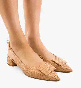 Pantofi dama Lekena Bej imagine