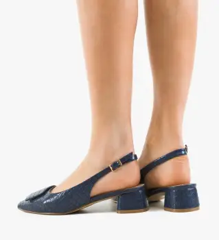 Pantofi dama Lekena Bleumarin imagine