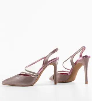 Pantofi dama Lemartes Roz imagine
