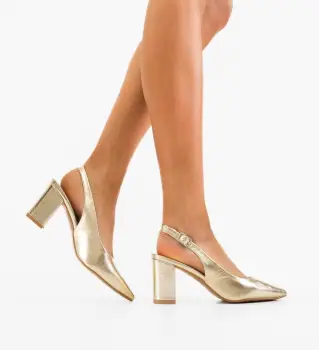 Pantofi dama Leona Aurii imagine