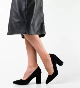 Pantofi dama Leonidas Negri 2 imagine