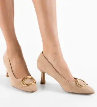 Pantofi dama Lesedi Bej imagine