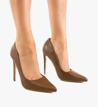 Pantofi dama Lewer Camel imagine