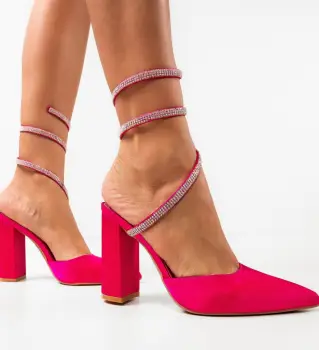 Pantofi dama Lhamo Fuchsia imagine