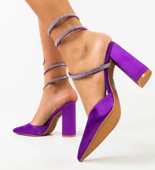 Pantofi dama Lhamo Mov imagine