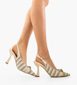 Pantofi dama Liberia Bej imagine