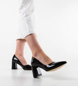 Pantofi dama Lilly Negri 3 imagine