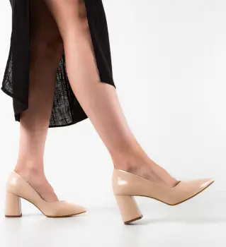 Pantofi dama Lilly Nude imagine