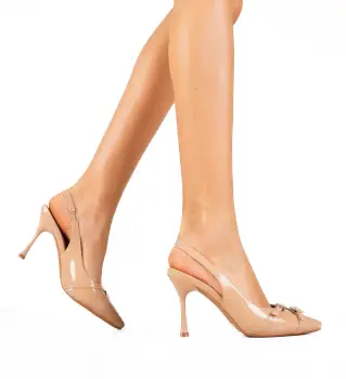 Pantofi dama Lippa Bej imagine