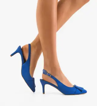 Pantofi dama Luleo Albastri imagine