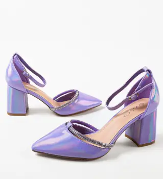 Pantofi dama Lylama Mov imagine