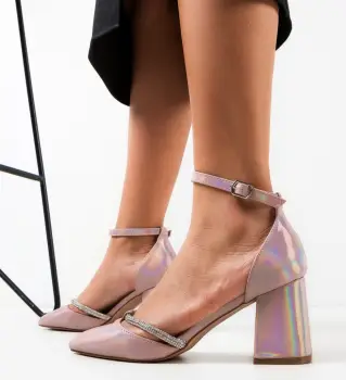 Pantofi dama Lylama Roz imagine