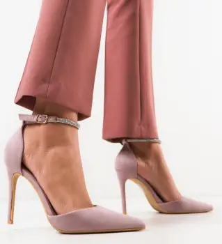 Pantofi dama Lyvya Mov 2 imagine