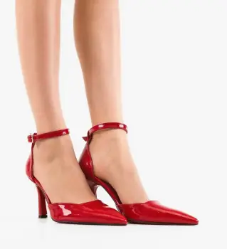 Pantofi dama Macarius Rosii imagine