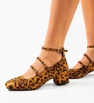 Pantofi dama Maci Animal Print imagine