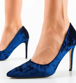 Pantofi dama Mahir Bleumarin imagine