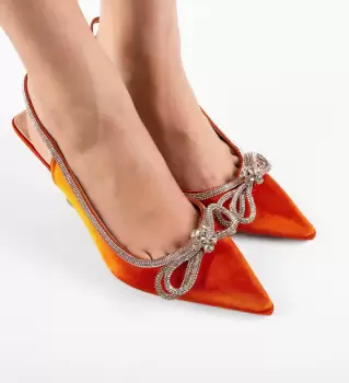 Pantofi dama Maish Portocalii imagine