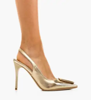 Pantofi dama Malas Aurii imagine