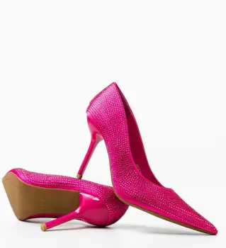 Pantofi dama Maritta Fuchsia imagine