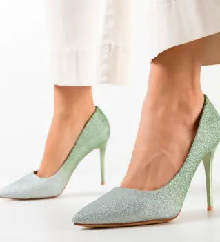 Pantofi dama Marks Verzi imagine