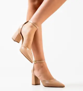 Pantofi dama Marth Nude imagine