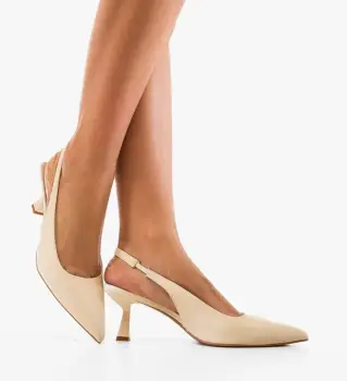 Pantofi dama Massey Bej imagine