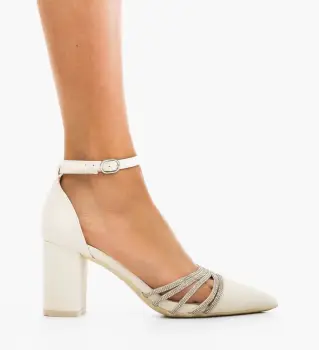 Pantofi dama Meny Albe imagine