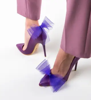 Pantofi dama Merlyn Mov imagine