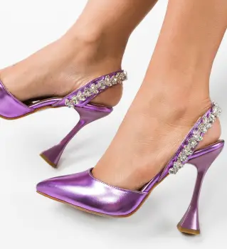 Pantofi dama Metiks Fuchsia 2 imagine