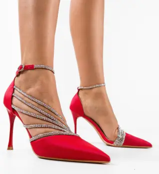 Pantofi dama Metztli Rosu imagine