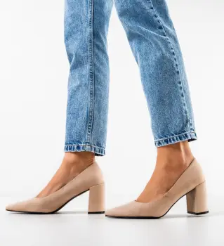 Pantofi dama Millington Bej imagine