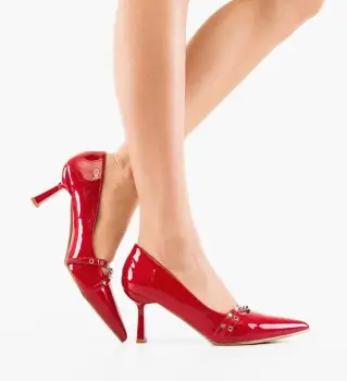 Pantofi dama Mislav Rosii imagine