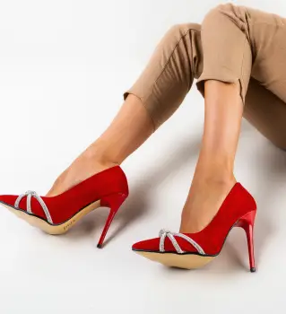 Pantofi dama Mogles Rosii imagine