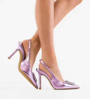 Pantofi dama Monic Mov imagine