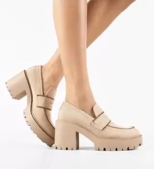 Pantofi dama Mose Bej imagine