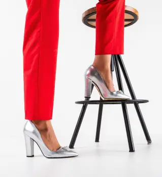 Pantofi dama Munyr Gri imagine