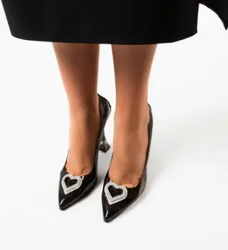 Pantofi dama Myhear Negri imagine