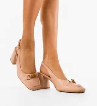 Pantofi dama Nasee Nude imagine