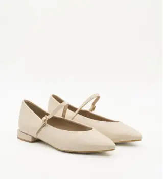 Pantofi dama Navammis Nude 2 imagine