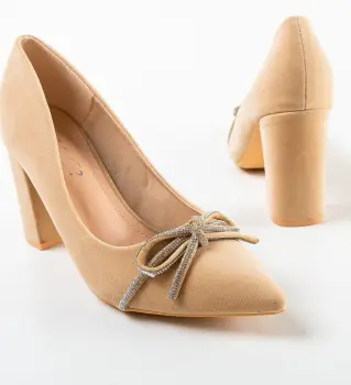 Pantofi dama Nieve Bej imagine