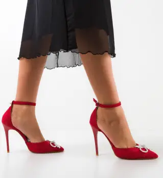 Pantofi dama Niko Rosii imagine