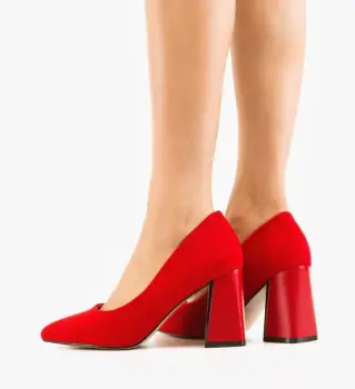 Pantofi dama Nimua Rosii imagine