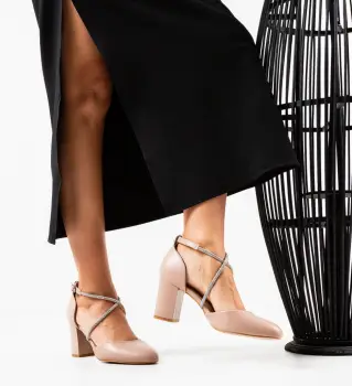 Pantofi dama Ochen Nude imagine