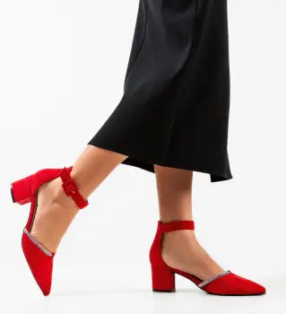 Pantofi dama Oficia Rosii imagine