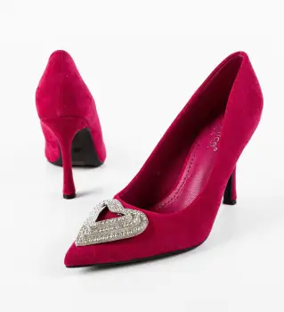 Pantofi dama Oise Fuchsia imagine
